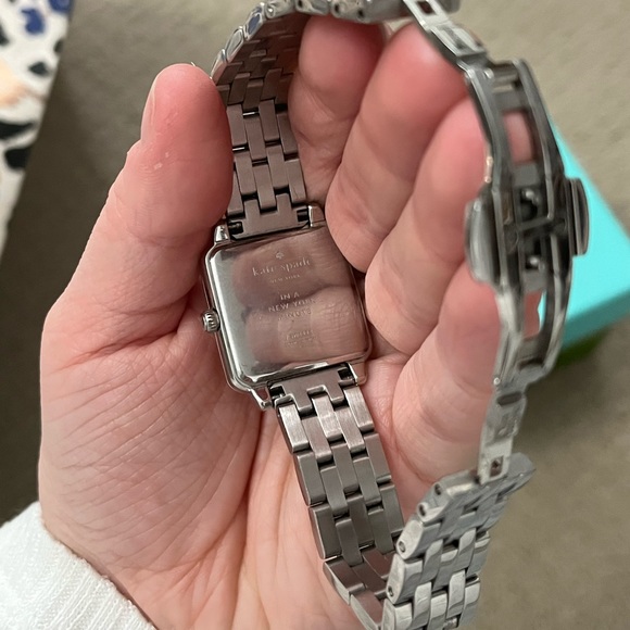 Kate Spade Square Face Silver watch - Picture 2 of 4